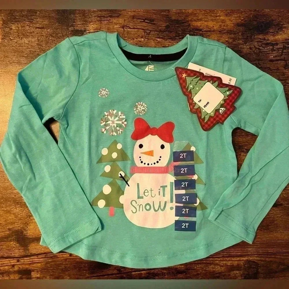 ADTN Other - ADTN | toddler girls holiday t-shirt. Size: 2T
